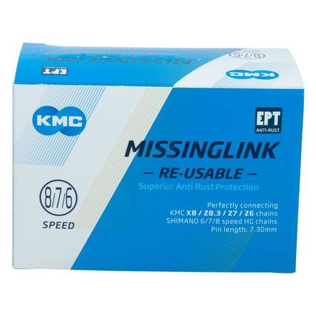 Ketjulukko 7/8R EPT Silver 7,3mm, 1/2x3/32", 40kpl/ltk - Ketjut 6/7/8-vaihteisiin - WC78EPTR0 - 2