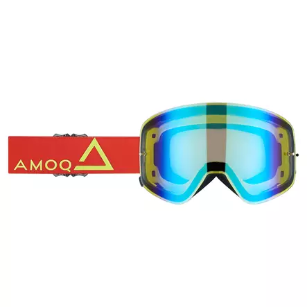 AMOQ Vision Magnetic Crossilasit Red-HiVis - Gold Mirror - Crossilasit - 645-22230364-1 - 1