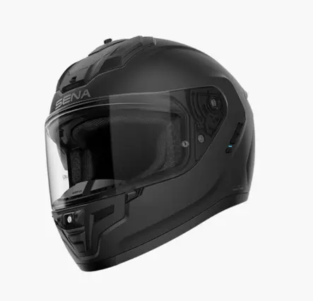 MP-Kypärä Sena Phantom Anti Noise Cancelling Mesh, mattamusta - Umpikypärät - 298-3-26102 - 4