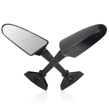 CHAFT RETRO SPORT SERIE katepeilit, musta - Moottoripyörän peilit - IN314 - 1