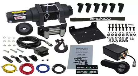 Mönkijän vinssi Bronco Black Edition 3500 - Mönkijän vinssit - 73-624 - 1