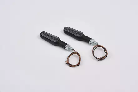 Daytona D-light Stellar Sequential led vilkut, musta - Moottoripyörän vilkut - 290-88266 - 1