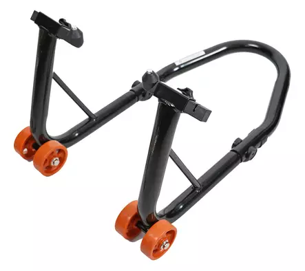 Yleismallinen etupukki, musta, oranssit pyörät - Varikkotuotteet ja nostimet - SMI3035-F - 1